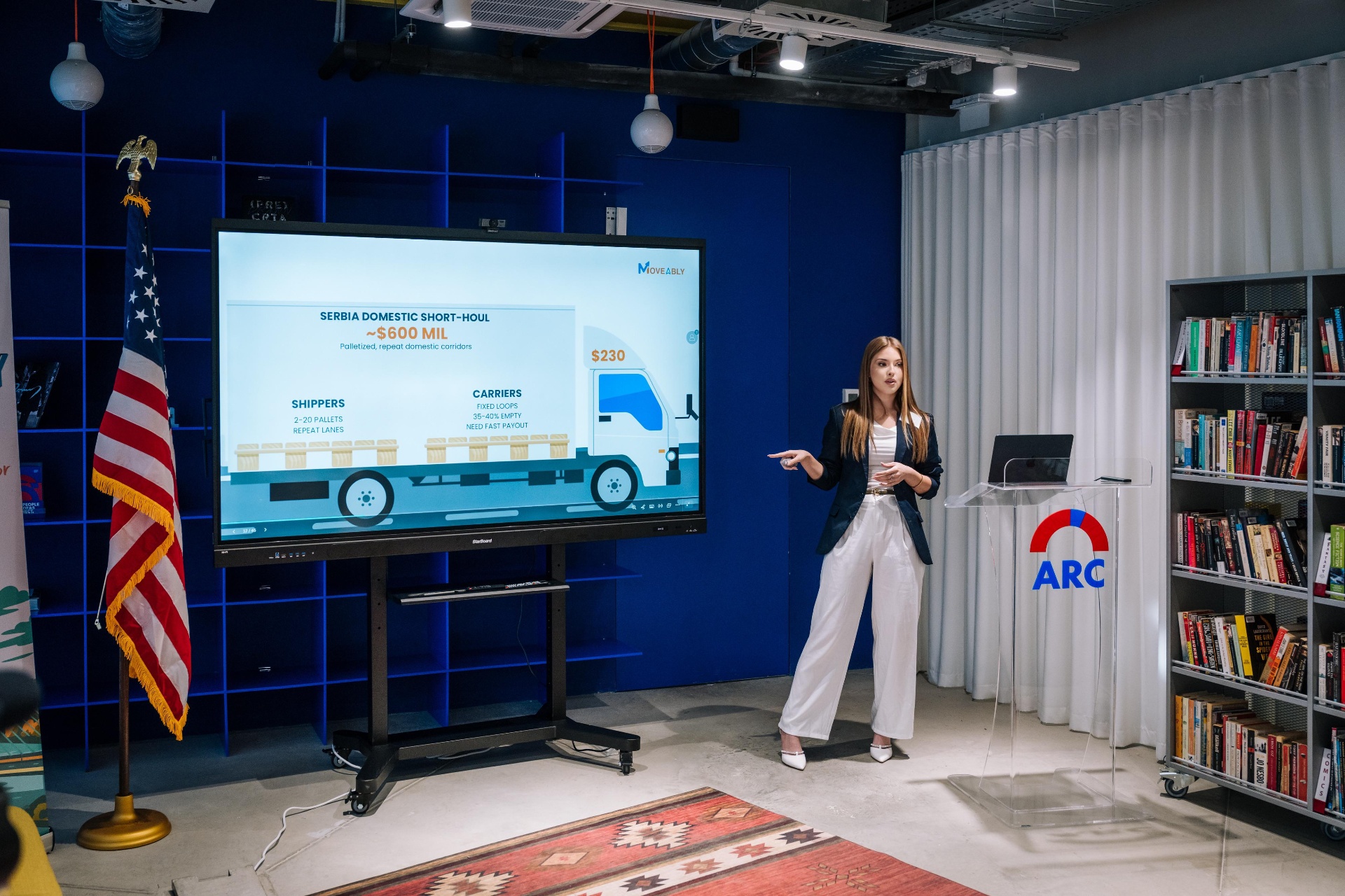 Pitching Serbia domestic short-haul market at ARC
